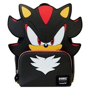 Loungefly Shadow the Hedgehog Cosplay Mini Backpack GameStop Exclusive NWT